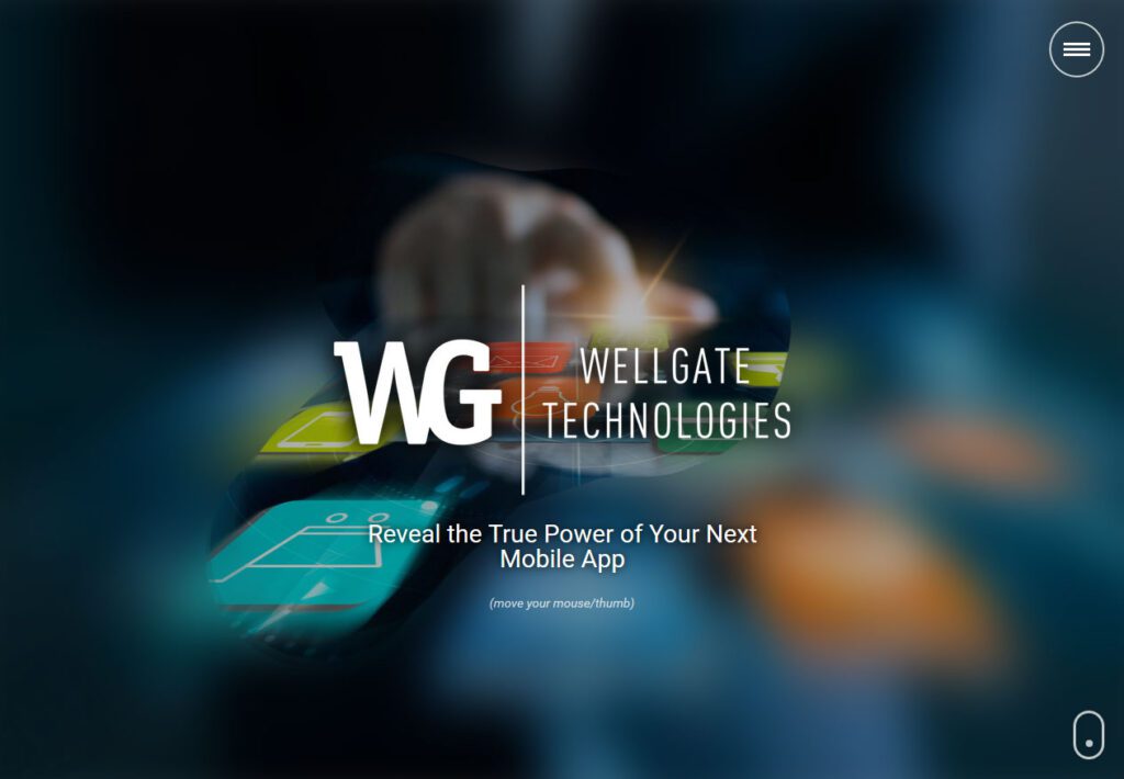 Wellgate Technologies responsive homepage