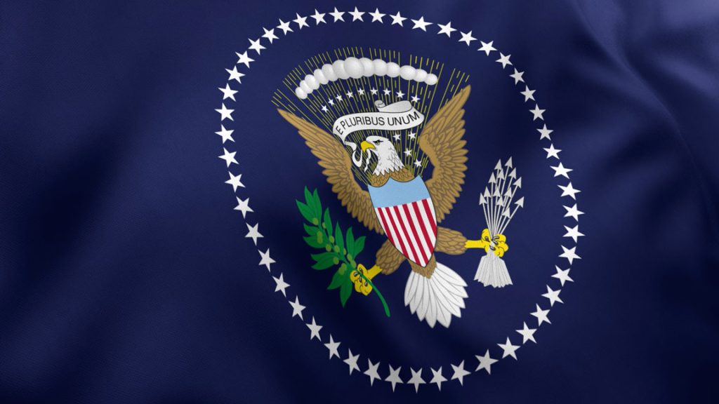 US Presidential Flag